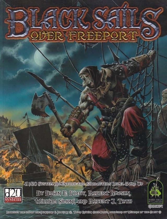 Dungeons & Dragons 3.5 - Freeport - Black Sails Over Freeport (B Grade) (Genbrug)